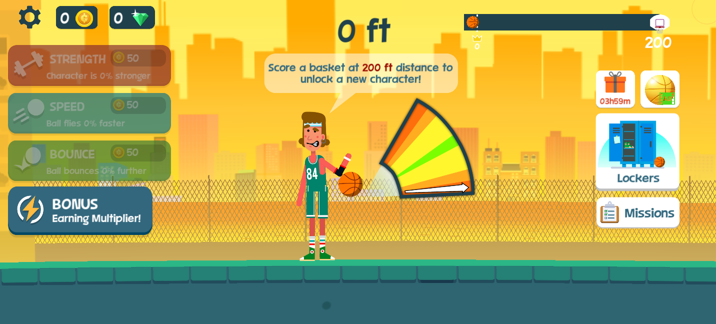 Basketball Orbit gameplay