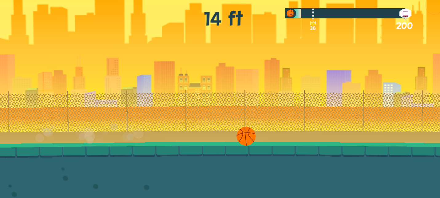 Basketball Orbit action